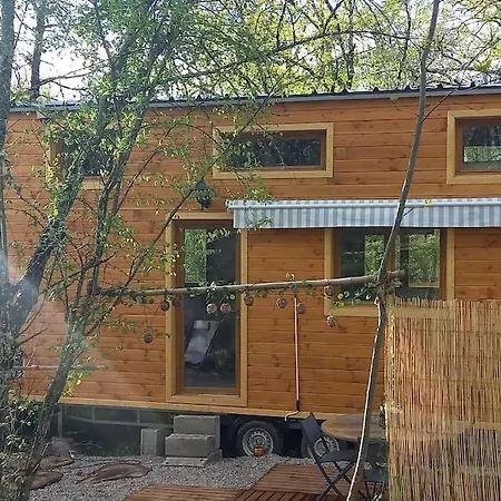 Mini Maison Tiny House Et Son Bain Nordique