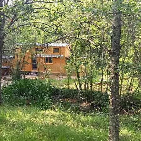 Mini Maison Tiny House Et Son Bain Nordique * Figeac