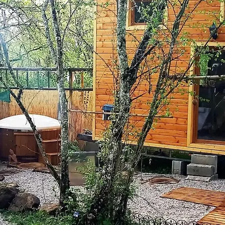 בית נופש Mini Maison Tiny House Et Son Bain Nordique פיג'אק
