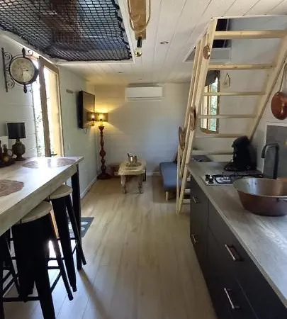 Mini Maison Tiny House Et Son Bain Nordique *